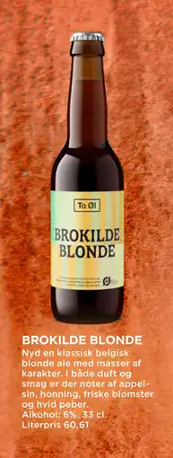 MENY BROKILDE BLONDE tilbud