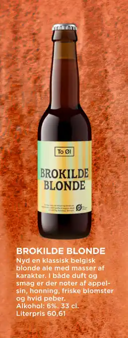 MENY BROKILDE BLONDE tilbud