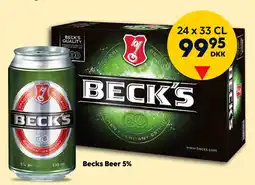 BorderShop Becks Beer 5% tilbud