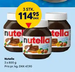 BorderShop Nutella tilbud