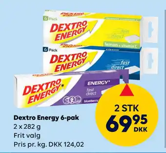 BorderShop Dextro Energy 6-pak tilbud