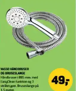 XL-BYG Vasso håndbruser og bruseslange tilbud