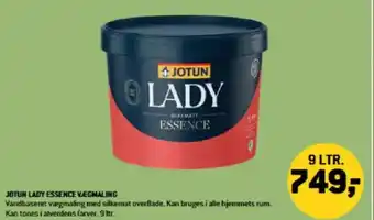 XL-BYG Jotun lady essence vægmaling tilbud