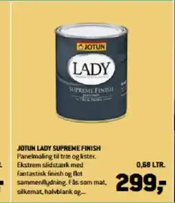 XL-BYG Jotun lady supreme finish tilbud