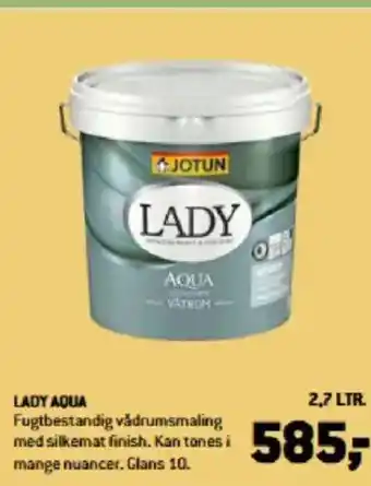 XL-BYG Lady aqua tilbud