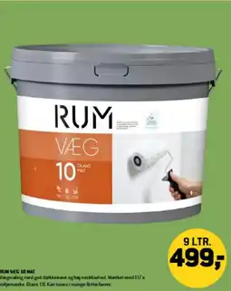 XL-BYG RUM VÆG 10 MAT tilbud