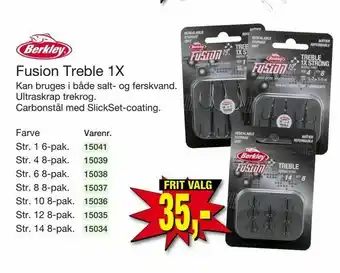 Harald Nyborg Fusion Treble 1X tilbud