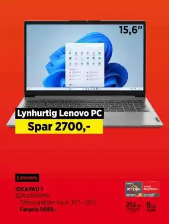 Power Ideapad 1 tilbud