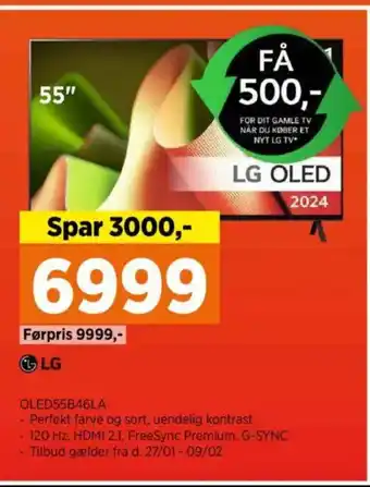 Power Lg oled55b46la tilbud