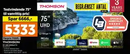 Power Thomson 75" uhd google tv 75ug5c14 tilbud