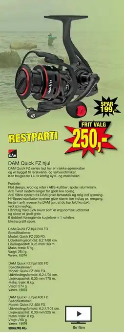 Harald Nyborg DAM Quick FZ hjul tilbud
