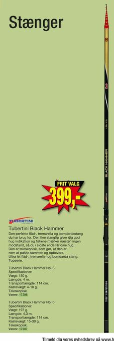 Harald Nyborg Tubertini Black Hammer tilbud