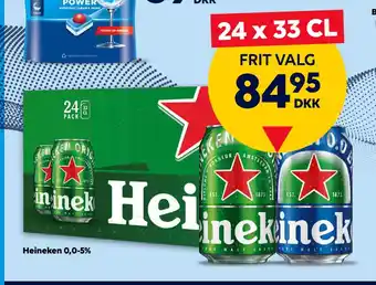 BorderShop Heineken 0,0-5% tilbud