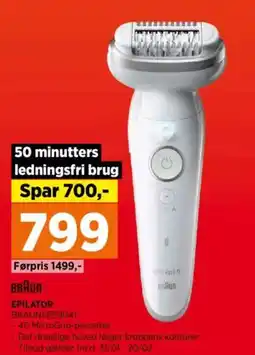 Power Braun epilator braunses9041 tilbud