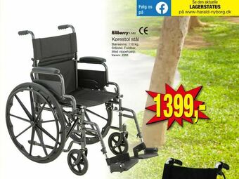 Harald Nyborg Kørestol stål tilbud