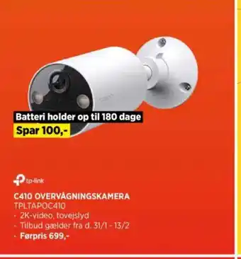 Power C410 overvågningskamera tpltapoc410 tilbud