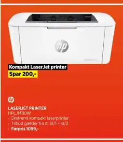 Power Laserjet printer hpljm110w tilbud