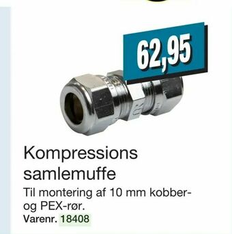 Harald Nyborg Kompressions samlemuffe tilbud