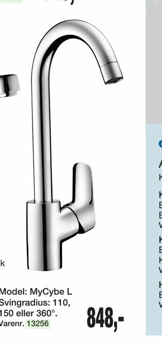 Harald Nyborg Køkkenarmatur tilbud