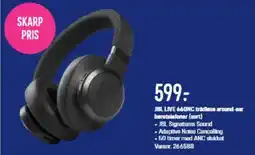 Elgiganten JBL LIVE 660NC trådløse around-ear heretelefoner (sort) tilbud