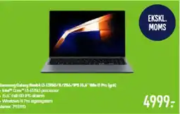 Elgiganten Samsung Galaxy Book 13-1315U/8/266/IPS 15,6" Win 11 Pro (grå) tilbud