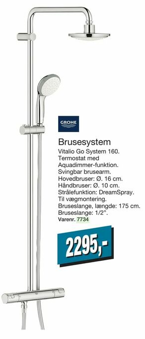 Harald Nyborg Brusesystem tilbud