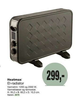 Harald Nyborg El-radiator tilbud