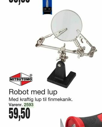 Harald Nyborg Robot med lup tilbud