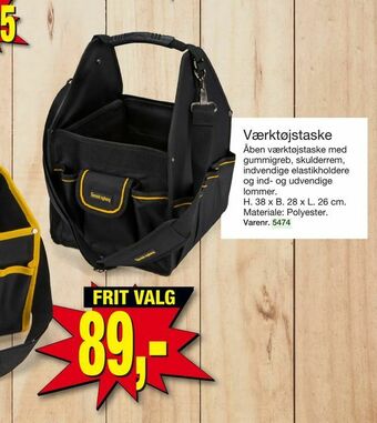 Harald Nyborg Værktøjstaske tilbud