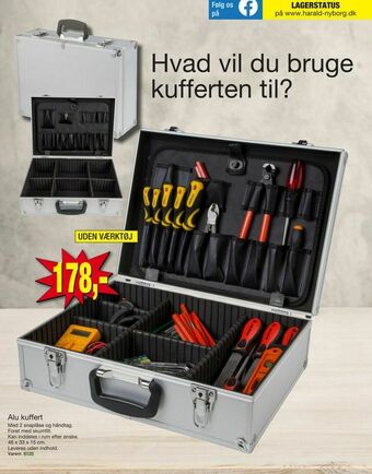 Harald Nyborg Alu kuffert tilbud