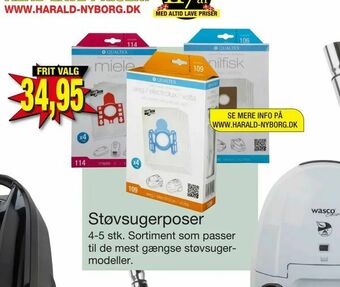 Harald Nyborg Støvsugerposer tilbud