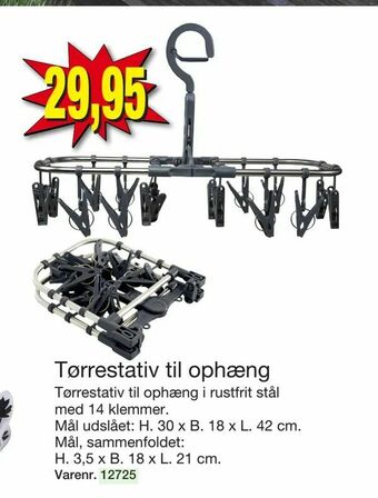 Harald Nyborg Tørrestativ til ophæng tilbud