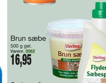 Brun sæbe