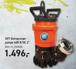 Johannes Fog SPT Entreprenør-pumpe 400 R/W, 2'' tilbud