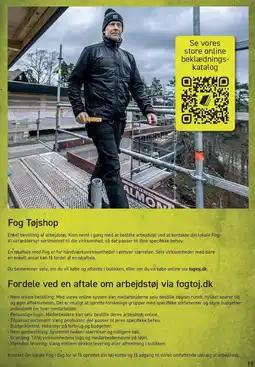 Johannes Fog Fog Tøjshop - Fordele ved en aftale om arbejdstøj via fogtoj.dk tilbud