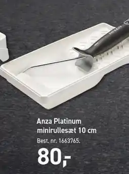 Johannes Fog Anza Platinum minirullesæt 10 cm tilbud