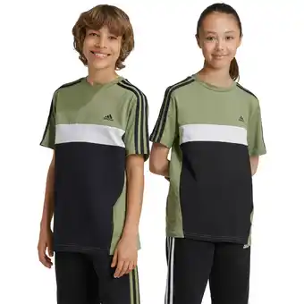 Sport 24 adidas Tiberio 3-Stripes Colorblock T-shirt Børn tilbud