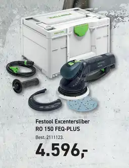 Johannes Fog Festool Excentersliber RO 150 FEQ-PLUS tilbud