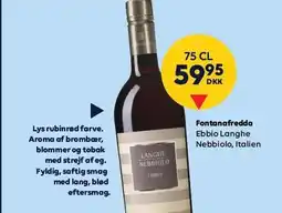 BorderShop Fontanafredda Ebbio Langhe Nebbiolo tilbud