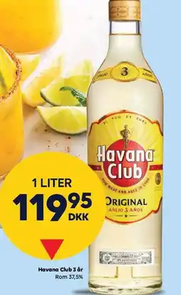 BorderShop Havana Club 3 år Rom tilbud