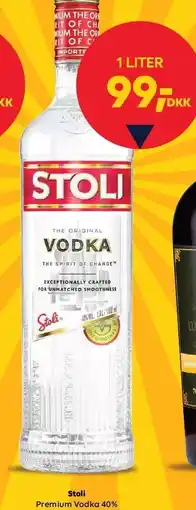 BorderShop Stoli Premium Vodka tilbud