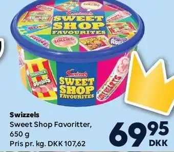 BorderShop Swizzels Sweet Shop Favoritter tilbud