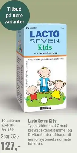 Helsam Lacto Seven Kids tilbud