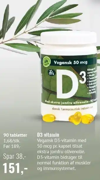 Helsam D3 vitamin tilbud