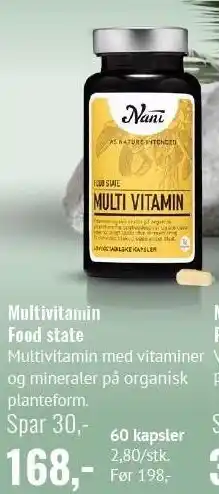 Helsam Multivitamin Food state tilbud