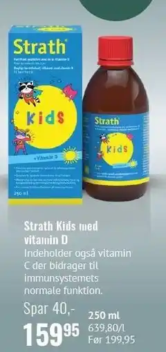 Helsam Strath Kids med vitamin D tilbud