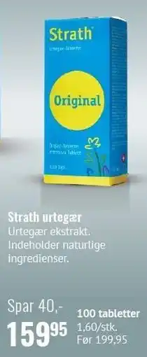 Helsam Strath urtegær tilbud