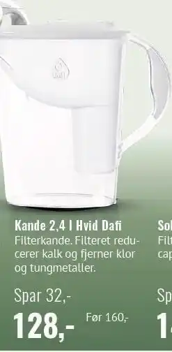 Helsam Kande 2,4 l Hvid Dafi tilbud