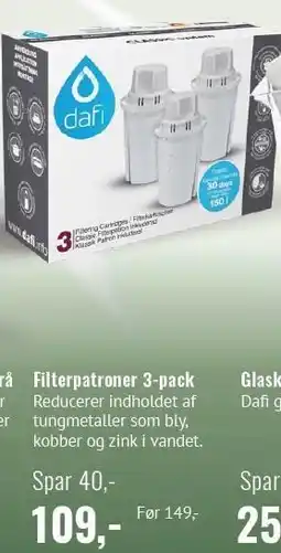 Helsam Filterpatroner 3-pack tilbud