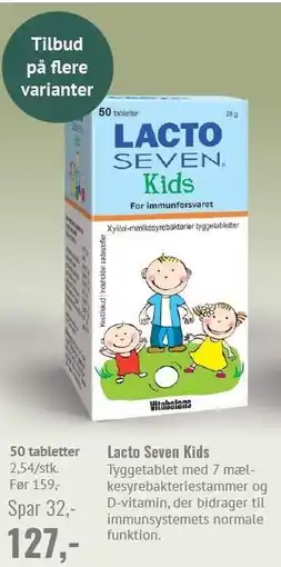 Din Lokale Helsekost Lacto Seven Kids tilbud